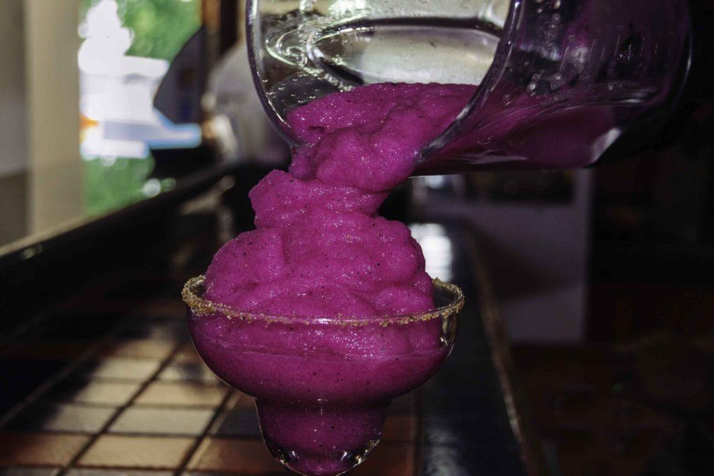 Frozen Dragon Fruit (Pitaya) Margarita Recipe by Rumors Resort